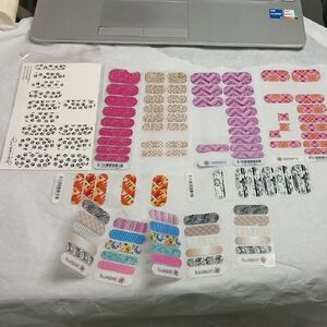 Jamberry Colorful Nail Wrap PARTIAL Sets
